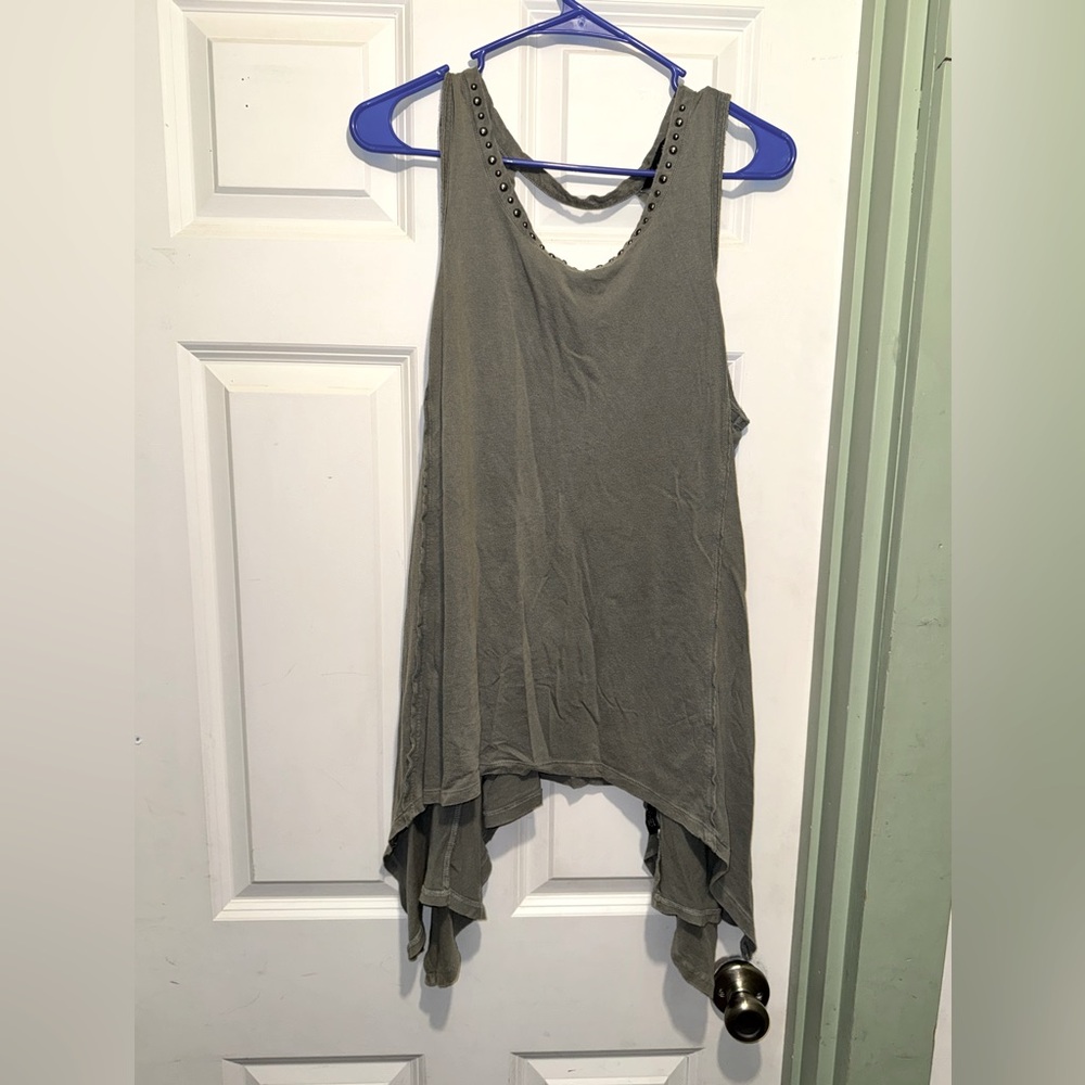 Rock & republic handkerchief styled tank top